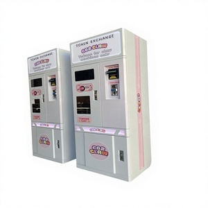 เครื่องแลกเหรียญอัตโนมัติแบบกำหนดเอง ทำจากโลหะ/พลาสติก พร้อมตู้จำหน่ายสินค้าอัตโนมัติ 220V - Product Image 2
