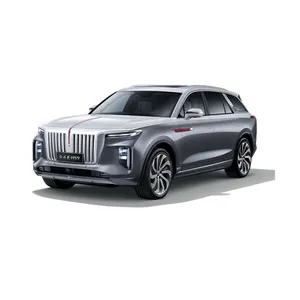 Hongqi Hs9 parkir otomatis mobil, gagang pintu listrik kendaraan listrik baru mobil Suv