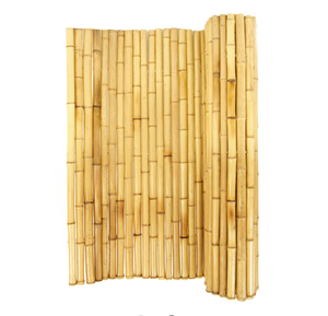 Nature Garden Bamboo Fence Rolled Bamboo Wood <strong>Reed</strong> Fence Natural Privacy Garden Panels - Product Image 3