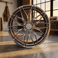 Jantes en alliage d'aluminium forgé MOJIO 6061-T6, 17, 18, 19, 20, 21, 22 pouces, légères, haute performance, jantes personnalisées