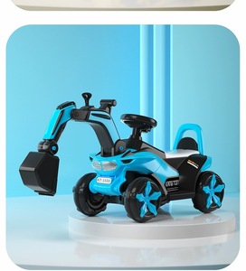 Faisionable asansör dört-tekerlekli elektrikli araba oyuncak çok fonksiyonlu sürgülü asansör binmek-plastik pil ucuz çocuk oyuncak - Product Image 2