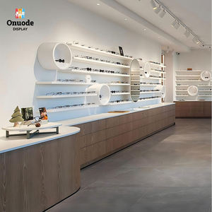 Conception personnalisée de magasin d'optique écologique |   Vitrines pour lunettes et lunettes de soleil avec éclairage LED |   Solution de vente au détail tout-en-un - Product Image 1