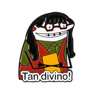 Wholesale Funny Alpaca Enamel Pin "Only You Can Prevent Drama" Metal Brooch Custom Lapel Pin Badge - Product Image 5