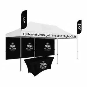 เต็นท์ดีลักซ์ขนาด 3x6 เมตร ผ้าเต็นท์พิมพ์ลาย สำหรับกิจกรรมกลางแจ้ง กีฬา งานปาร์ตี้ แสดงสินค้า เต็นท์พับได้สำหรับโฆษณาและแผงลอย - Product Image 5