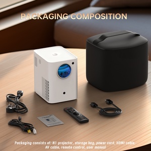 <span class=keywords><strong>Klf</strong></span>/kolorful transfrontalière maison volant Chen projecteur 1080P double fréquence WIFI bureau enseignement HD cinéma 300ANSI luminosité 72W - Product Image 2