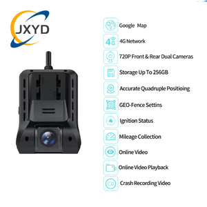 새로운 스마트 4G AI 블랙박스 듀얼 렌즈 카메라 GPS ADAS DMS 적외선 야간 시야 DVR 비디오 레코더 자동차 트럭용 1년 보증 - Product Image 4