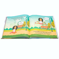 Impresión personalizada de alta calidad, libro de imágenes de ilustración de tapa dura para niños