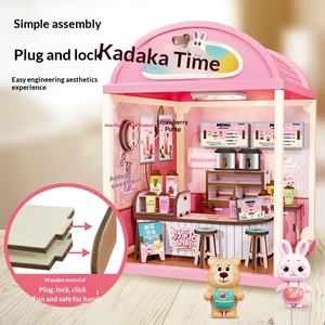 YD TOYS Juguete de Plástico para Niños, Mini Escenario de Rompecabezas, Educativo, Hecho <span class=keywords><strong>a</strong></span> Mano, DIY, Microscópico, para Bebés de 0-3 Meses, Casa de Juegos, Tienda, Regalo - Product Image 4