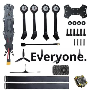 KLESM Factory Racing Machine FPV Drone 7 10 13 15 18 pulgadas Carga útil antiinterferencias 4K Captura de imágenes Control remoto - Product Image 5