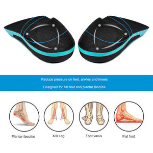 Plantillas Ortopédicas Personalizadas con Soporte de Arco Alto, Insertos de Espuma de PU, Plantillas Ortopédicas para Niños con Amortiguación y Soporte de Arco - Product Image 5