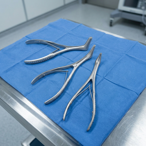 Ensemble de Spéculums Nasaux Manuels de Classe I Certifiés CE de Haute Qualité, 3 Tailles (Petit, Moyen, Grand), en Acier Inoxydable Chirurgical Réutilisable, Durée de Vie 1 An, 2 Ans - Product Image 2