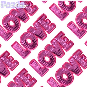 2025 New <strong>Design</strong> Heat Press Embroidered Sequin <strong>Patches</strong> Love Valentines Day Xoxo <strong>Patches</strong> for Clothing and Hats - Product Image 4