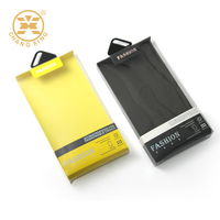 Transparent pli Mobile couverture emballage modèles de téléphone Logo personnalisé au détail étui de téléphone portable boîte d'emballage en PVC Transparent