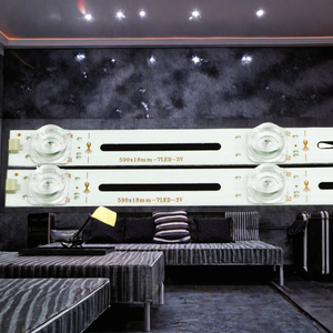 Fuente de alimentación universal para televisores <span class=keywords><strong>LCD</strong></span> de 26-65 pulgadas, 590x18mm-7LED-3V, aluminio cuadrado Epistar IP20, control remoto, retroiluminación LED - Product Image 3
