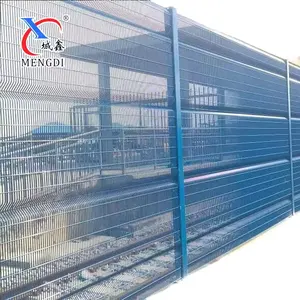 CHINA Factory Supply Powder Coated 358 Anti Climb Fence High Security Welded Wire Mesh Panels