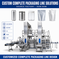 Machine Remplisseuse Capsuleuse Étiqueteuse Boîte Métallique Bocal Plastique Bouteille Ligne de Conditionnement