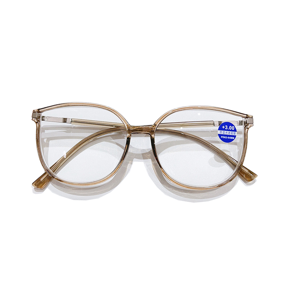Reading Glasses Eyeglass Design For Oval Face Antique Gold Oval