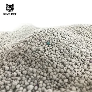 Bentonite Cat Litter Quick Clumping Different Fragrance With Colored Cat Litter