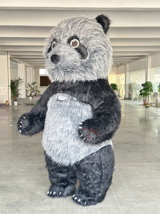 Costume de mascotte de <span class=keywords><strong>panda</strong></span> géant gonflable de 3m, vêtements de marche pour adultes, 2/2.6/3m, costumes gonflables de <span class=keywords><strong>panda</strong></span> Kunfu pour la <span class=keywords><strong>location</strong></span> d'événements - Product Image 5
