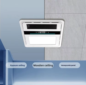 Chauffe-plafond intelligent pour <span class=keywords><strong>salle</strong></span> <span class=keywords><strong>de</strong></span> <span class=keywords><strong>bain</strong></span> avec télécommande sans fil et audio Bluetooth, 110V, ventilateur d'extraction intégré – Nouveauté en promotion - Product Image 2