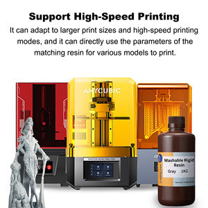 Résine rigide lavable à l'eau Antinsky pour imprimante 3D DLP LCD 405nm 1kg, haute précision, facile à nettoyer, livraison gratuite UE - Product Image 6
