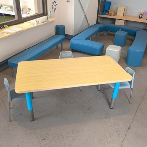 Vente directe d'usine Ensemble de meubles multifonctionnels en bois pour enfants pour la chambre d'enfant ou le salon avec table - Product Image 6