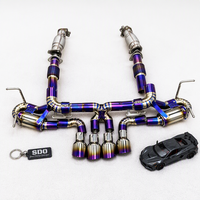 Système d'échappement complet en titane SDO pour Chevrolet Corvette C8 Z06 5.5L 2023-2026, avec catalyseur haute performance et commande de soupape OEM