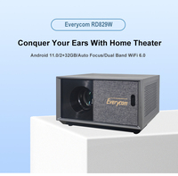 Everycom Hd Rd 829W Projector 5G Wifi Led 4K Video Film Smart Android 11.0 Projectoren Home Theater Cinema Beamer