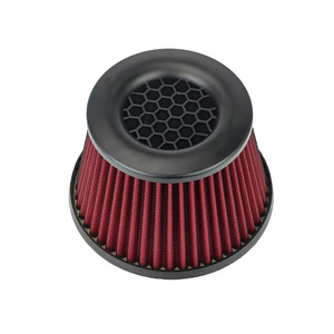 Filtre à air d'admission en spirale de troisième génération, forme de champignon rouge, pour modification et amélioration de voiture, D1320 3 - Product Image 2