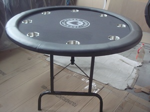 48 "คาสิโนมืออาชีพที่กำหนดเองรอบพับขาโต๊ะโป๊กเกอร์ - Product Image 4