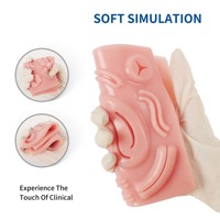 Coussin d'entraînement à la suture 3D en silicone et plastique avec fils de suture offerts pour la formation chirurgicale en milieu scolaire