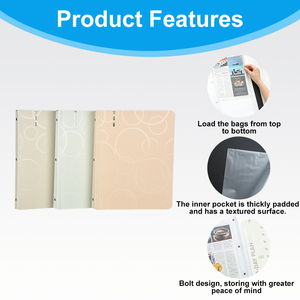 Nhà Máy Bán Hàng Trực Tiếp A4 <span class=keywords><strong>10</strong></span> <span class=keywords><strong>20</strong></span> 40 60 80 100 Túi Rõ Ràng Nhựa Hiển Thị Cuốn Sách Cho Tài Liệu Lưu Trữ Và Hiển Thị - Product Image 3