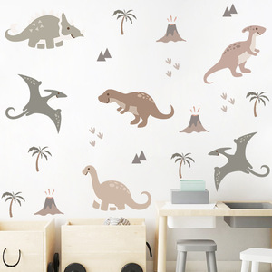 Décor à la maison adhésif bande dessinée <span class=keywords><strong>chambre</strong></span> de bébé 3d grande <span class=keywords><strong>chambre</strong></span> dinosaure mur autocollants - Product Image 4