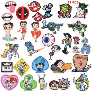 Patchs brodés vintage <span class=keywords><strong>Betty</strong></span> <span class=keywords><strong>Boop</strong></span> à sequins, thermocollants ou à coudre, pour vestes, sacs à dos, décoration, design, broderie - Product Image 3