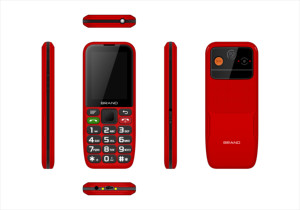 Ce RoHS OEM 2.4 inch 4 gam cao cấp Thanh điện thoại với SOS nút lớn GSM bàn phím điện thoại di động 1800mAh pin Dual Sim 4 gam điện thoại - Product Image 5