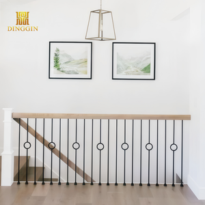 Promotion : Balustre <span class=keywords><strong>en</strong></span> <span class=keywords><strong>fer</strong></span> <span class=keywords><strong>forgé</strong></span> à <span class=keywords><strong>cercle</strong></span> unique pour escalier - Product Image 3