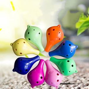 Ocarina de Plástico de Alta Calidad, 6 Orificios, Tono Alto C, Boca Redonda, para Escuela, Tienda de Música, Enseñanza y Promoción - Product Image 2