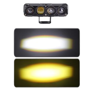 Motorcycle Quad-Lens LED <b>Spotlight</b>, Suitable for Integrated Long and Short Beam Headlight Modification - Product Image 3