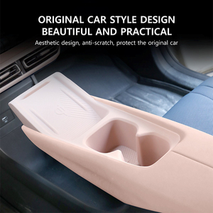 Tapis de protection pour console centrale BYD Seagull, tapis de protection en silicone pour charge sans fil, accessoires intérieurs de voiture - Product Image 1