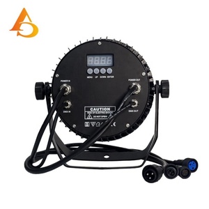 AICPOSE Projecteur LED extérieur étanche IP65 DMX 2 pièces 24x12W RGBW 4-en-1 - Product Image 4