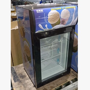 Refrigerador de mostrador con puerta de vidrio de 50L -25°C ℃   Refrigerador para <span class=keywords><strong>Durian</strong></span> - Product Image 5