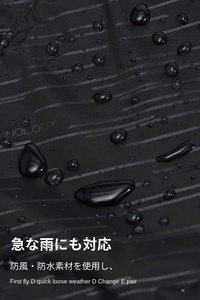 RS TAICHI Lightweight Breathable Compact Storage Bag with <strong>Waterproof</strong> Inner <strong>Jacket</strong> and Zipper Closure RSU264 <strong>RED</strong> L - Product Image 3