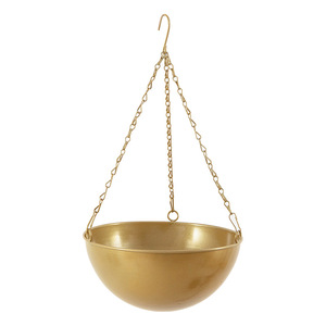 Pots à fleurs suspendus en fer, ronds, avec chaîne, pour la décoration du balcon et du jardin - Product Image 5