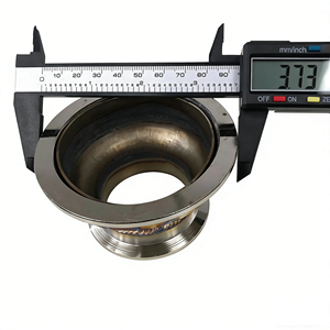 อะแดปเตอร์แปลงหน้าแปลน V-Band ขนาด 3 นิ้ว เป็น V-Band ขนาด 2 นิ้ว ความสูง 2 นิ้ว ผลิตจากสแตนเลส ใช้ได้กับท่อไอเสียทั่วไป - Product Image 5