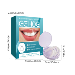 Kit de Dentadura Postiza Ajustable Eelhoe de Alta Calidad, Diseño No Invasivo, Fácil de Usar, Rellenos Temporales para Dentaduras - Product Image 6