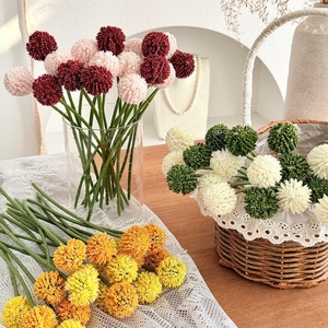 Bolas <span class=keywords><strong>de</strong></span> Flores Artificiales Simuladas, Crisantemos y Dientes <span class=keywords><strong>de</strong></span> León, Marca Floson, Elegantes y Ecológicas - Product Image 2