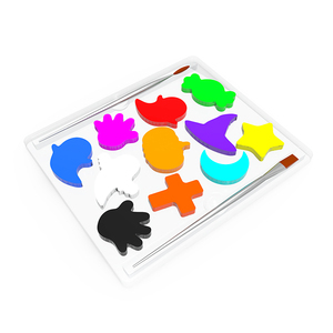 Ensemble de <span class=keywords><strong>peinture</strong></span> néon pour le corps et le <span class=keywords><strong>visage</strong></span> kit de <span class=keywords><strong>maquillage</strong></span> camouflage pigmenté pour enfants fournitures de <span class=keywords><strong>peinture</strong></span> corporelle lavable nouvelle mode Halloween - Product Image 6