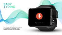 Reloj Inteligente UNIWA DM100 con Pantalla LCD de 2.8 Pulgadas, Tarjeta SIM 4G, MT6739, Batería, Botón SOS, Contesta Llamadas, GPS, Alarma, Reloj, Resistente al Agua IP68