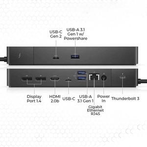 Original Nouveau WD19S <span class=keywords><strong>WD19DCS</strong></span> WD19TBS WD22TB4 Station d'accueil USB-C Thunderbolt Dock - Product Image 4