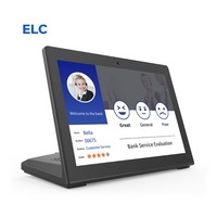 Yeni Ucuz 10.1 İnç Masaüstü RK3128 Dört Çekirdekli L Tipi POS Tablet 1G+16G RAM/ROM WiFi POE NFC ile 1 Yıl Garantili
